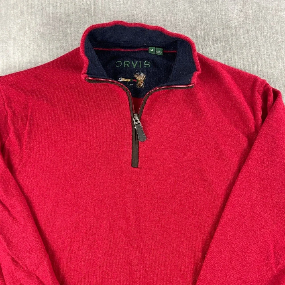 Orvis quarter zip